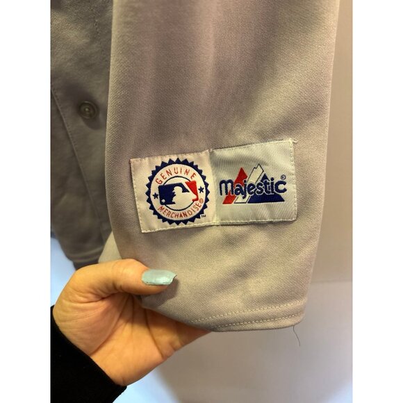 Majestic Griffey # 30 Cincinnati Baseball Jersey (XL) - Picture 6 of 7